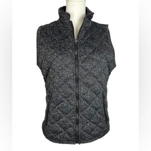 💜 5/$20 Thread & Supply Charcoal Quilted Vest